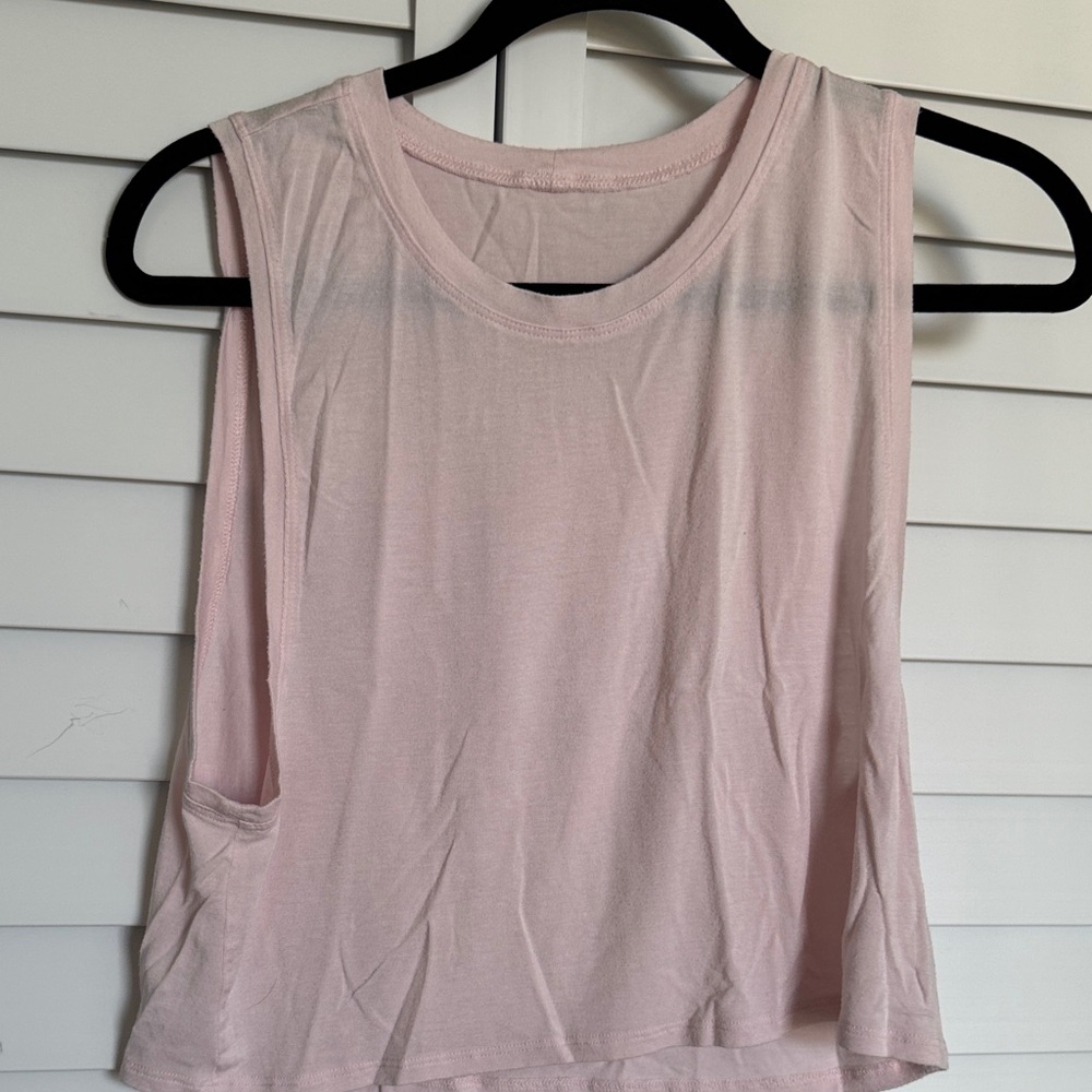 Pink Sleeveless Women's Top